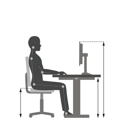 sitting position